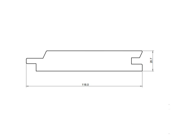 Thermory ThermoWood, Fyr, KEF MW-541, 70% PEFC
